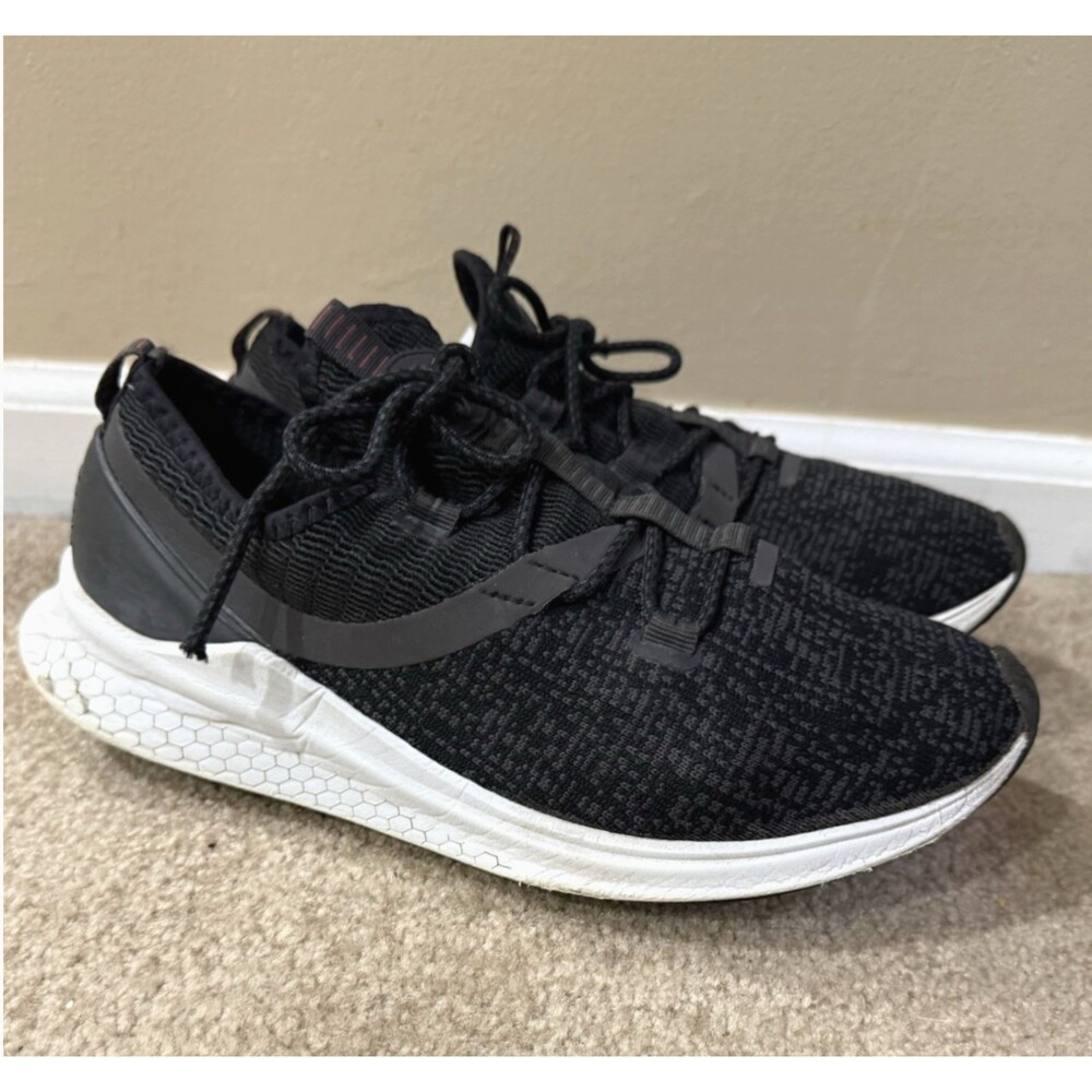 New Balance LAZR Fresh Foam Sneakers Black Low Top Running Shoes Womens 9.5